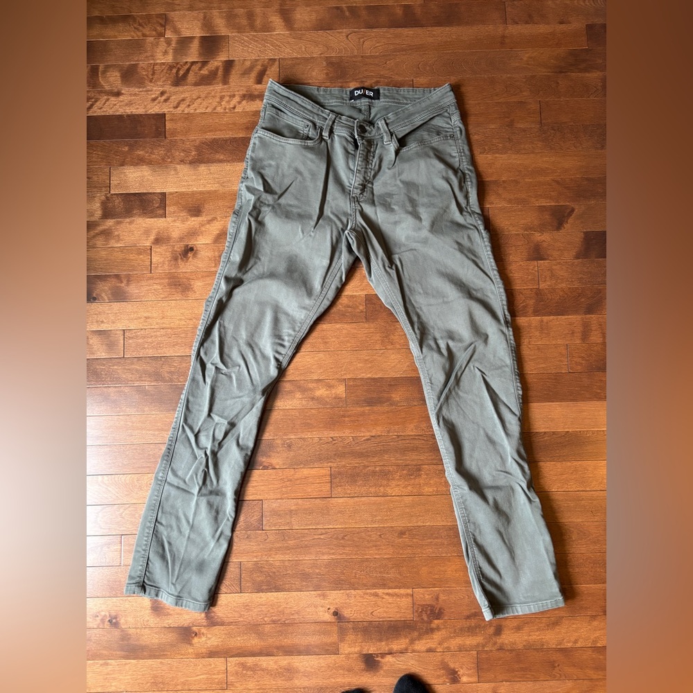 DU/ER Olive Chinos